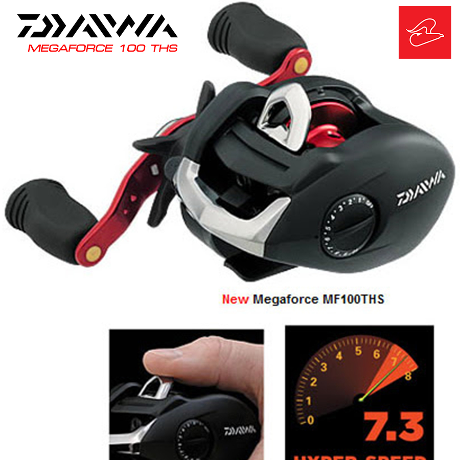 รอกหยดน้ำไดว่าเมกะฟอซ Daiwa MegaFORCE 100THS หมุนขวา | Shopee Thailand