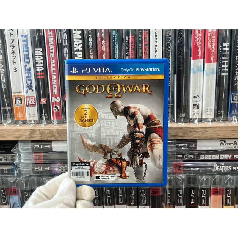 Console Playstation Vita Wifi + God of war collection + Carte Mémoire 8 Go pour PS Vita