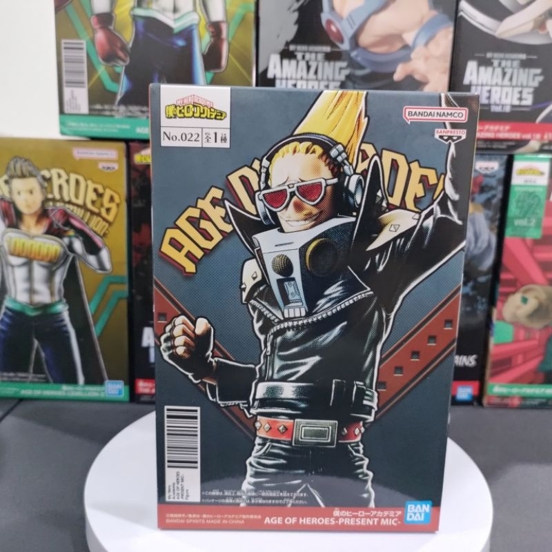 My Hero Academia Banpresto Age of Heroes - Present Mic | Shopee Thailand