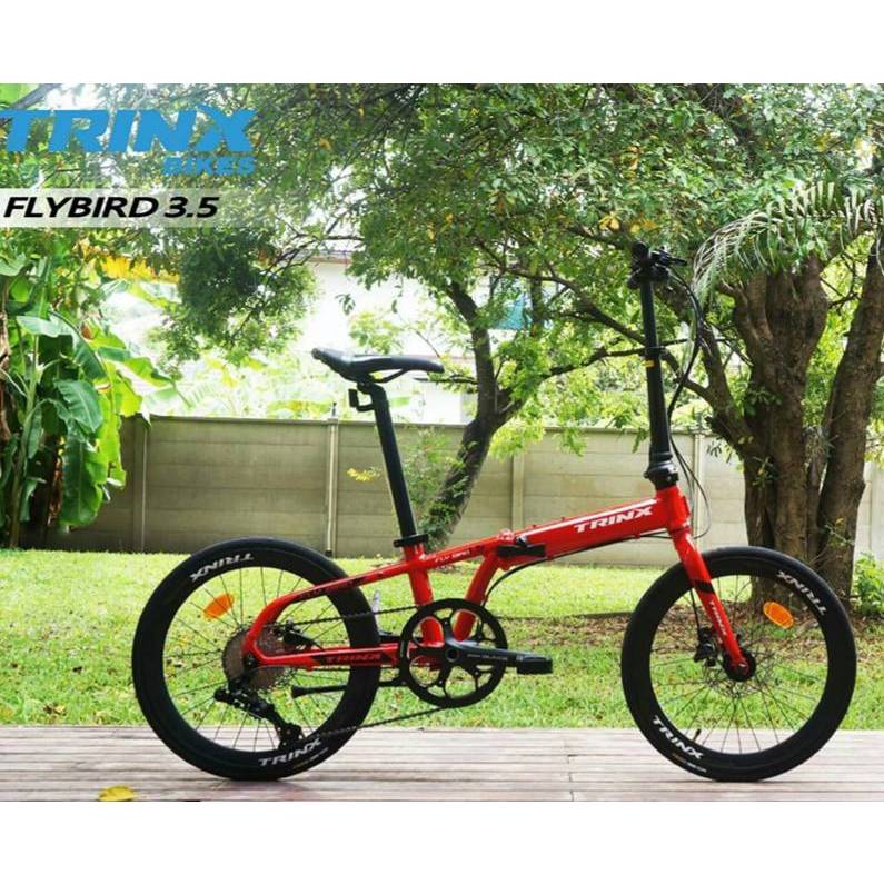 จักรยานพับ TrinX รุ่น Flybird 3.5 | Shopee Thailand