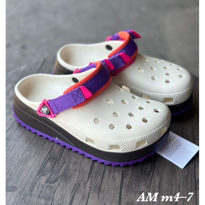 Crocs Classic Hiker Clog💥ใส่สบายๆ รองเท้าหัวโต