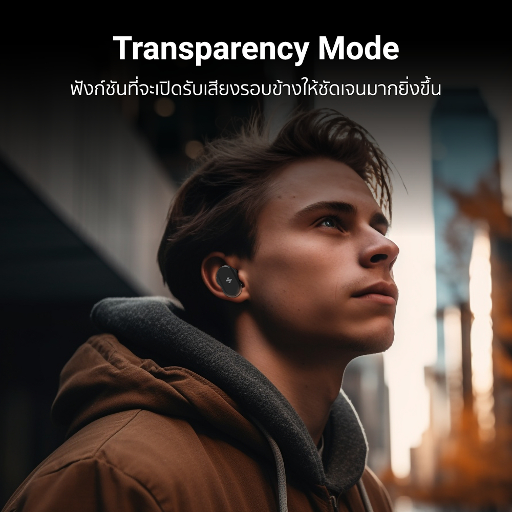 iSuper Sound Pro Plus หูฟังไร้สาย ตัดเสียงรบกวน Bluetooth 5.3 แบตอึด 36 ชม.