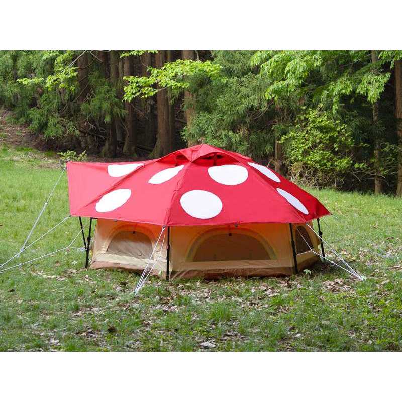เต๊นท์เห็ด DOD Mini Kinoko Tent ミニキノコテント (Red) | Shopee