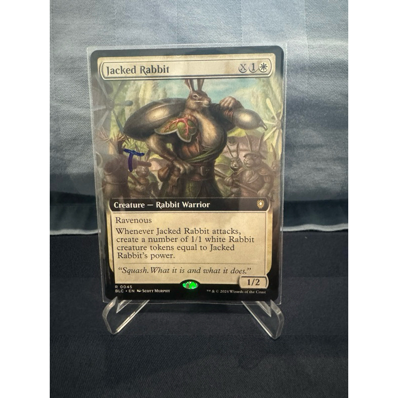 MTG Bloomburrow Commander Decks Variants: Jacked Rabbit (0045 ...