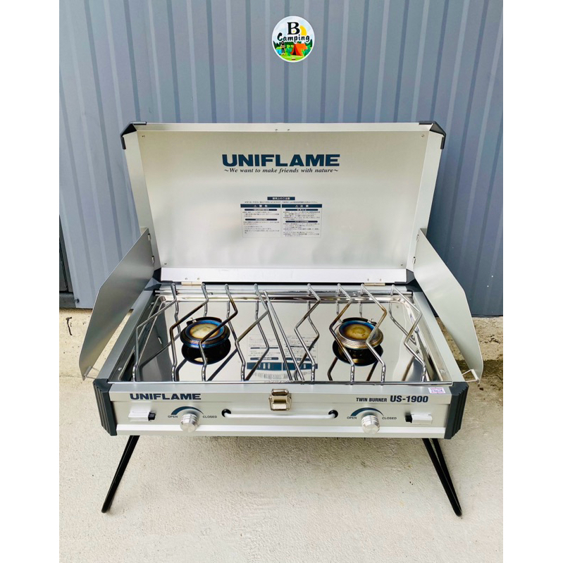 เตาแก๊ส2หัว Uniflame Twin Burner US-1900 📍มือ2 สภาพใหม่มาก เตาแก๊ส2หัว Uniflame Twin Burner US-1900 📍มือ2 สภาพใหม่มาก