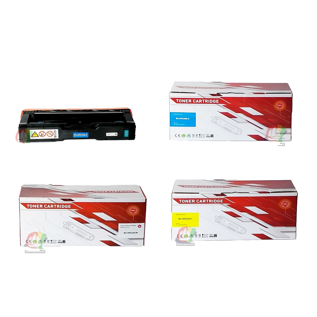 ริโก้ Ricoh SP250, SP260, SP261 ตลับหมึกโทนเนอร์ ชุดสี | Shopee Thailand