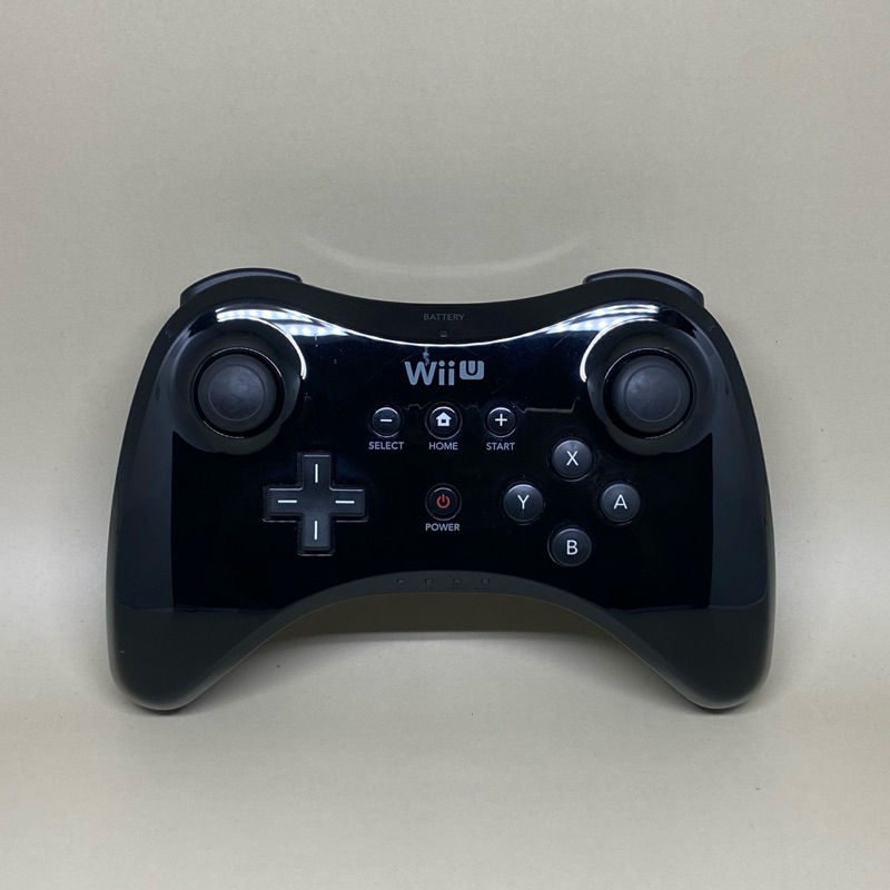 Wii U Original Pro Controller (Black) | จอยสำหรับเครื่องเกมส์ วี ยู แท้ ...