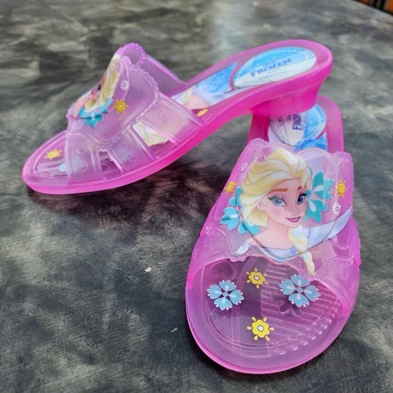 Plastic kid heels best sale