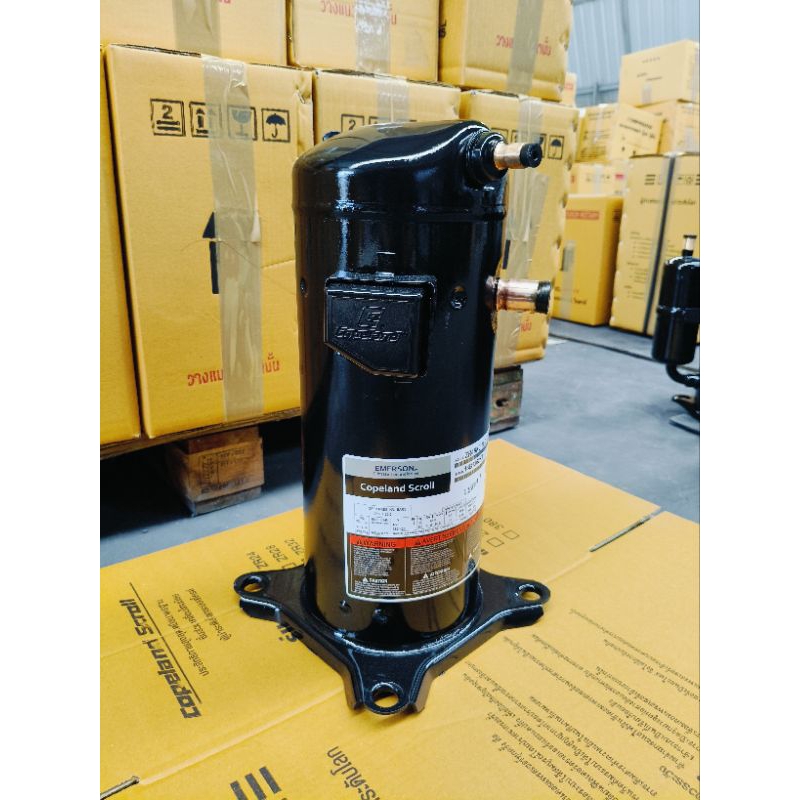คอมเพรสเซอร์แอร์มือสอง ยี่ห้อ Copeland รุ่น ZR48 ขนาด 40000 btu น้ำยา ...