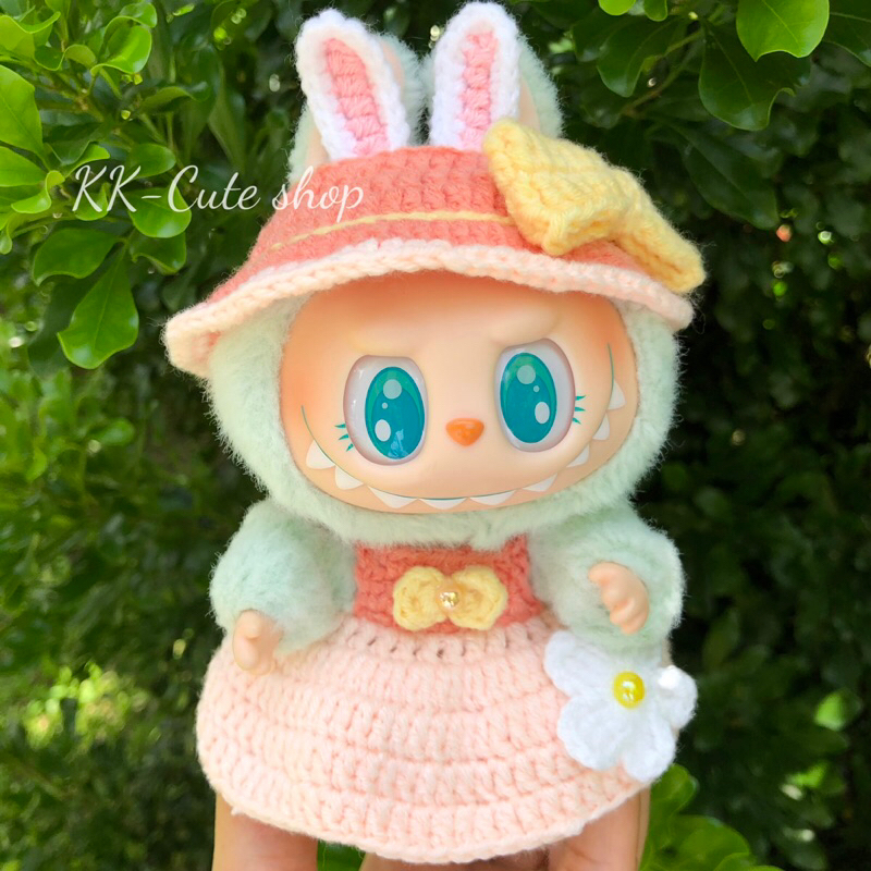 ชุดไหมพรมลาบูบู้ Labubu V1-2 Rabbit | Shopee Thailand
