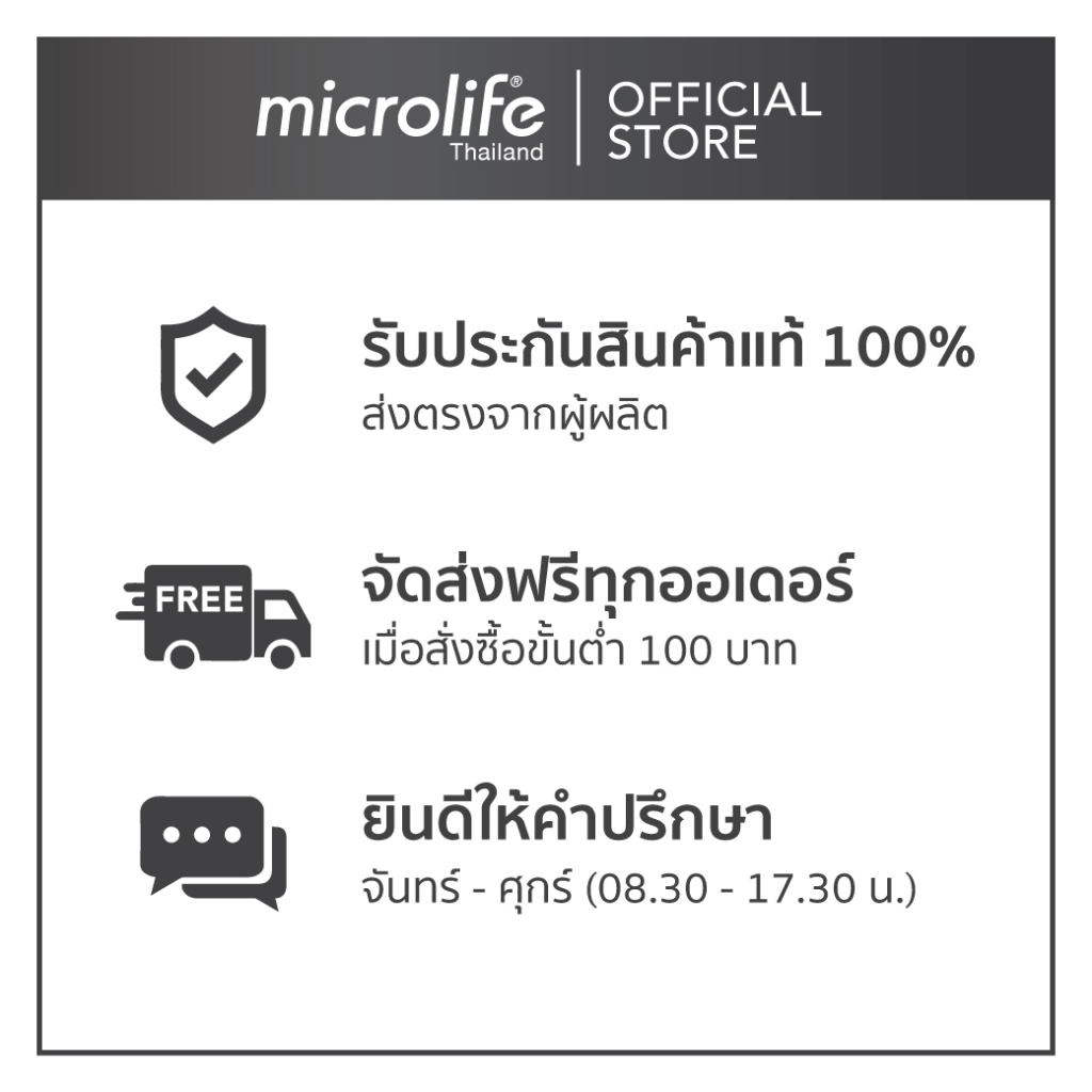 Microlife เครื่องวัดความดันโลหิต รุ่น B3 Basic