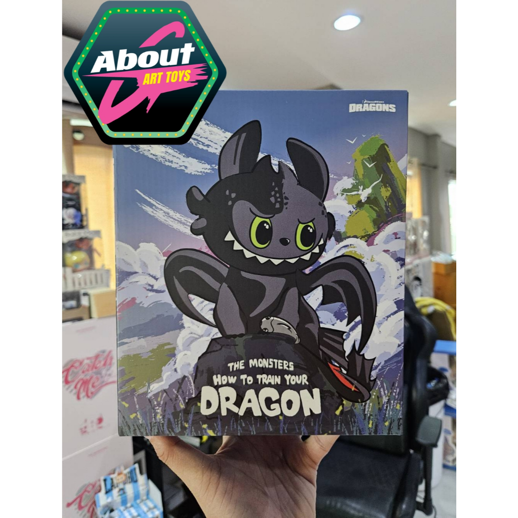 พร้อมส่ง The Monsters How To Train Your Dragon Figurine ของ
