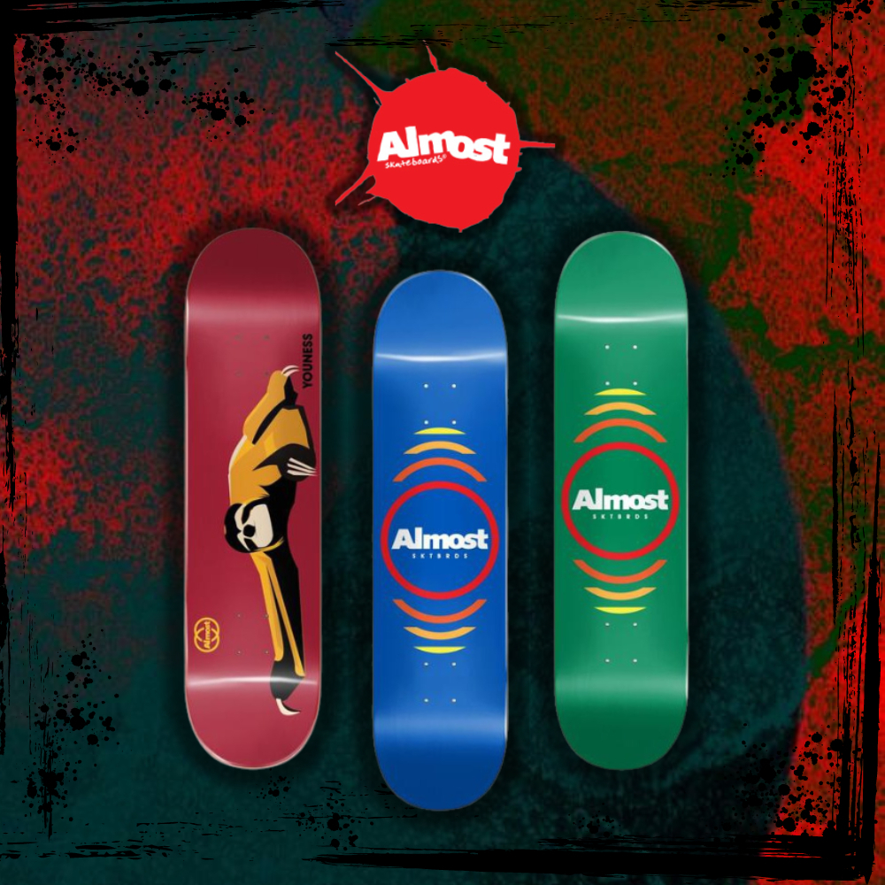 แผ่นสเก็ตบอร์ด Almost Skateboard Deck รับประกันของแท้ สินค้าพร้อมส่ง ...