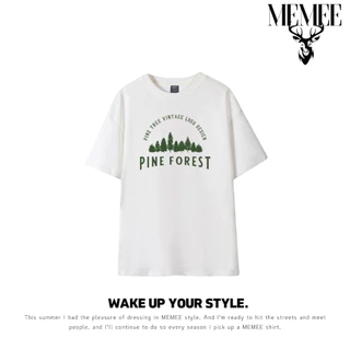 สินค้ามาใหม่✨MEMEE ⚡️COTTON USA ผ้าหนานิ่ม ทรงสวยS-3XL (PINE FOREST)