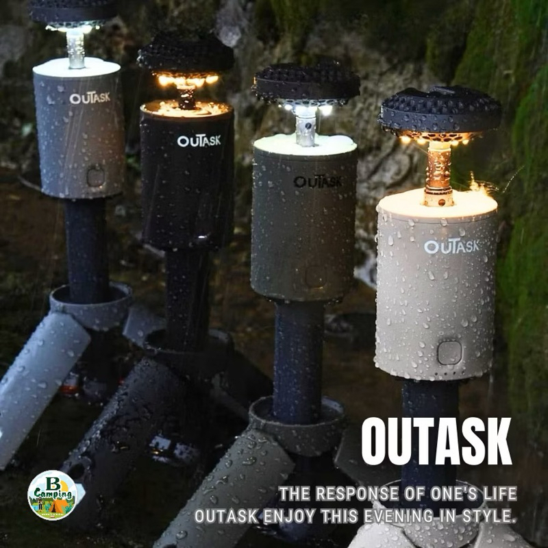 Outask三脚付きランタン 業界初の収納式キャンプ ランタン ledランタン