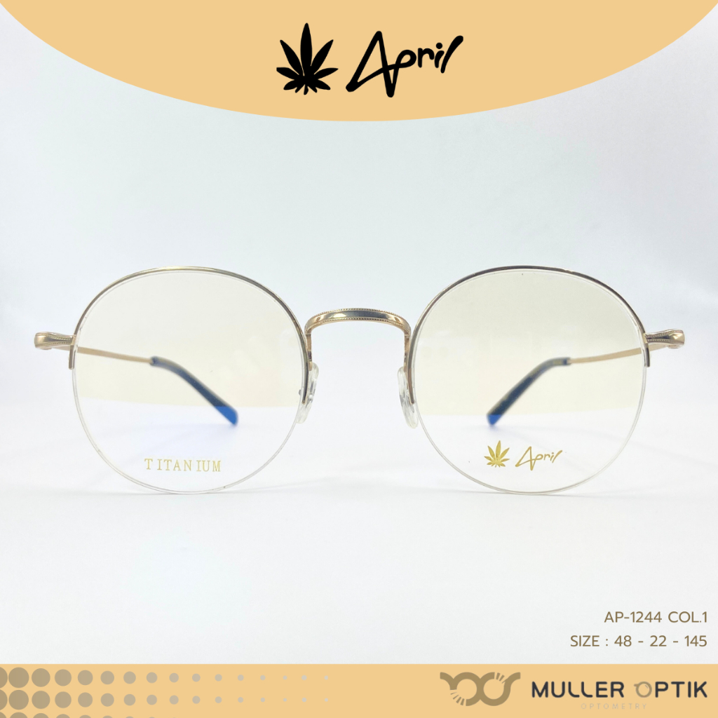กรอบแว่น APRIL รุ่น AP-1244 COL.1 | Shopee Thailand