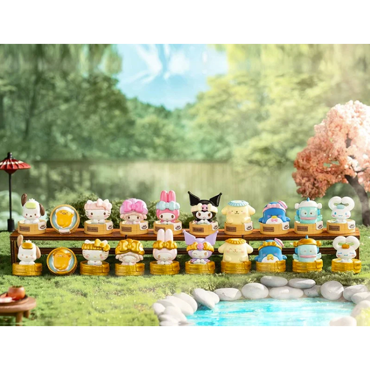 (จุ่ม)Sanrio Onsen Hot Spring Model (1 จุ่มได้ 3 ตัว) | Shopee Thailand