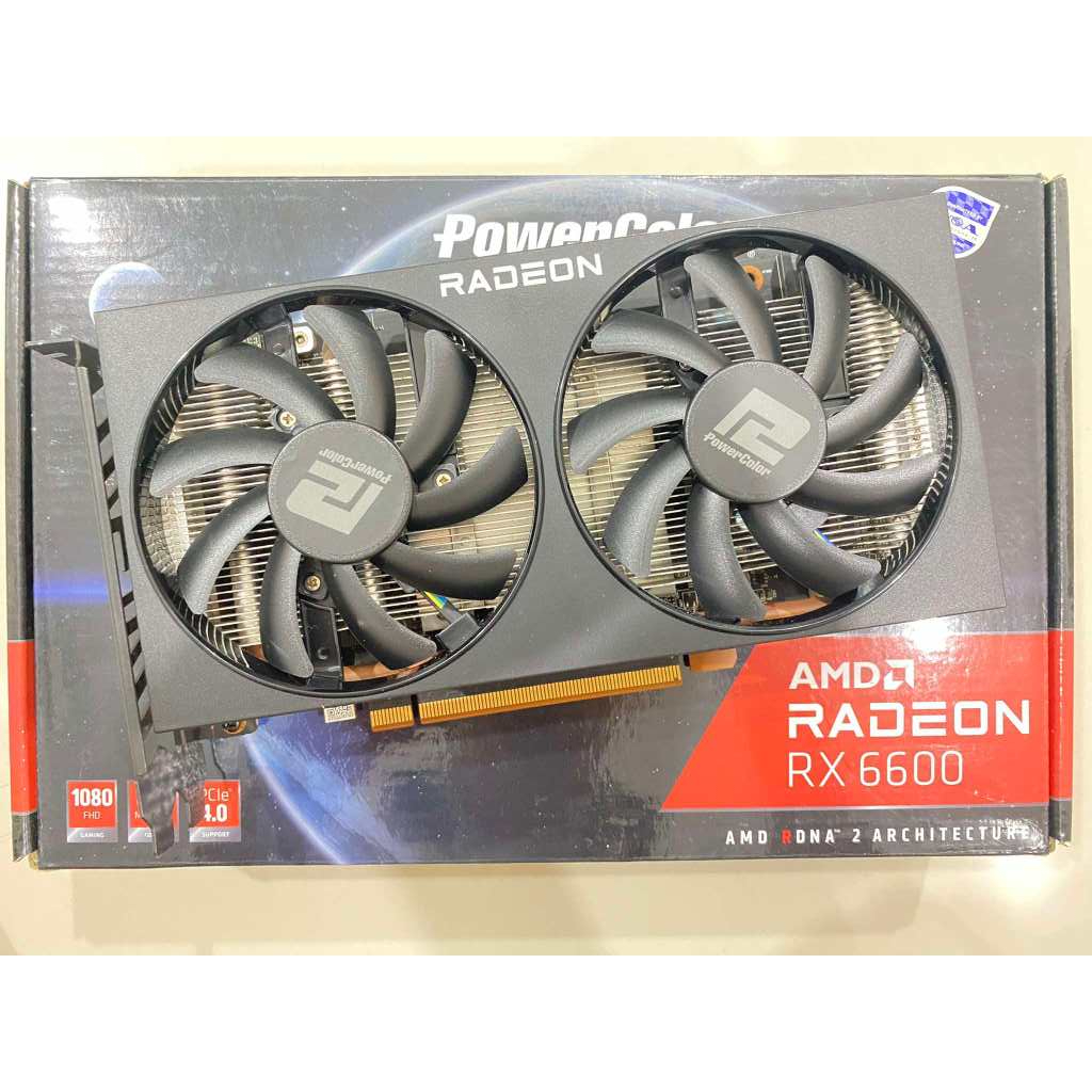 (มือ 2) RX 6600 POWERCOLOR FIGHTER 8GB GDDR6 | Shopee Thailand