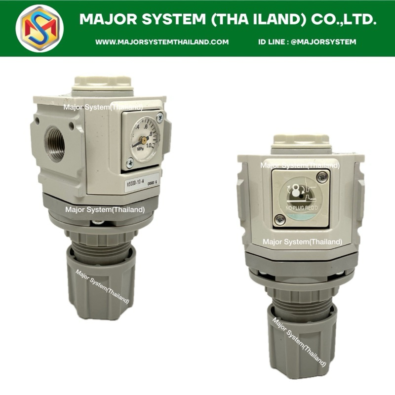 CKD R3000-10 -W Regulator, F3000-10-W Air Filter, ตัวปรับแรงดันลม 3/8 ...
