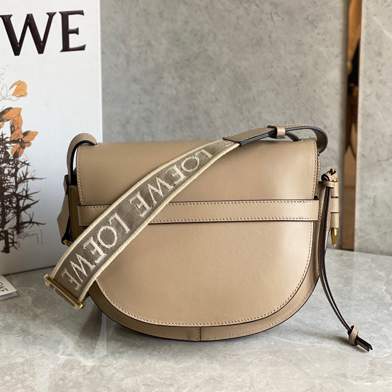 พรี-ราคา10000-loewe-gatedual-หนังวัว-กระเป๋าสะพายข้าง-กระเป๋าสะพาย25-19-11-5cm