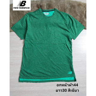 New Balance เสื้อยืดแขนสั้น ผ้ากีฬา คอกลม เสื้อยืด สีสวย มือสองสภาพใหม่ ขนาดไซส์ดูภาพแรกค่ะ งานจริงสวยค่ะ