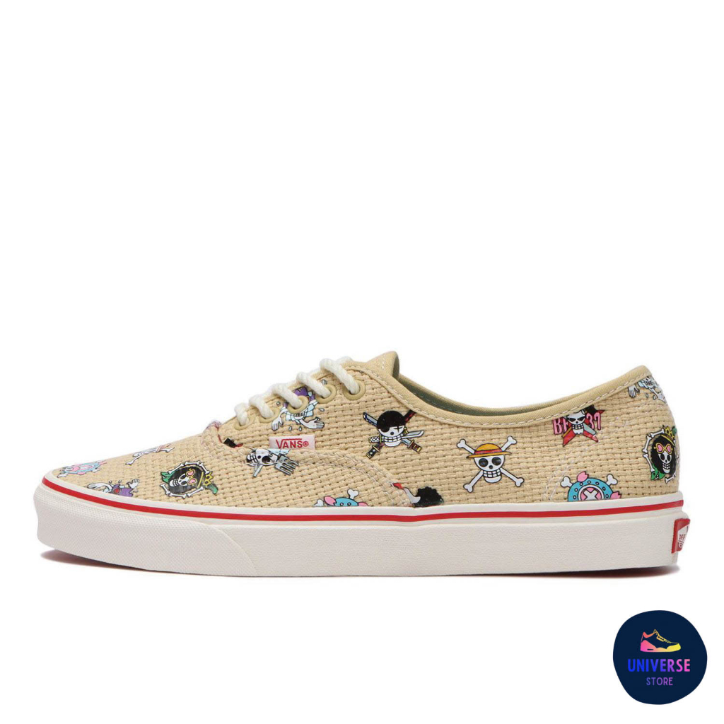 [ของแท้ ส่งไว PREORDER] VANS AUTHENTIC ONE PIECE STRAW HAT CREW