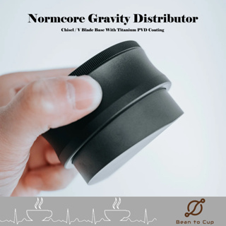 ⚡️10.10⚡️NORMCORE Gravity Coffee Distributor Tool / ที่เกลี่ยผงกาแฟแบบแรงโน้มถ่วง เคลือบ PVD TITANIUM 58mm