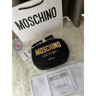 Moschino canvas crossbody🖤🖤แท้💯