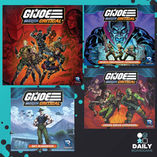 G.I. JOE Mission Critical + Expansions [Boardgame]