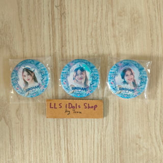 BNK48 CGM48 Hologram Badge เข็มกลัดลายโฮโลแกรม 4th Album: Gingham Check