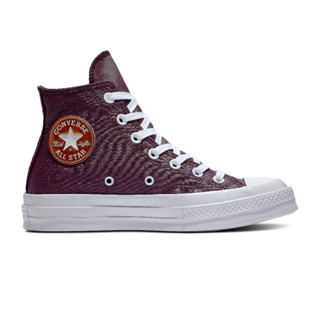 Converse รองเท้าผ้าใบ รุ่น Chuck 70 Forest Glam Hi Purple - A01299Ch2Ppxx สีครีม ผู้หญิง