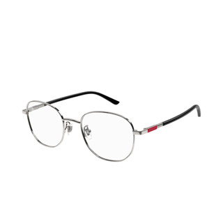 กรอบแว่นตา GUCCI รุ่น GG1352O 001 SIZE 53 MM. (RUTHENIUM-BLACK-TRANSPARENT)