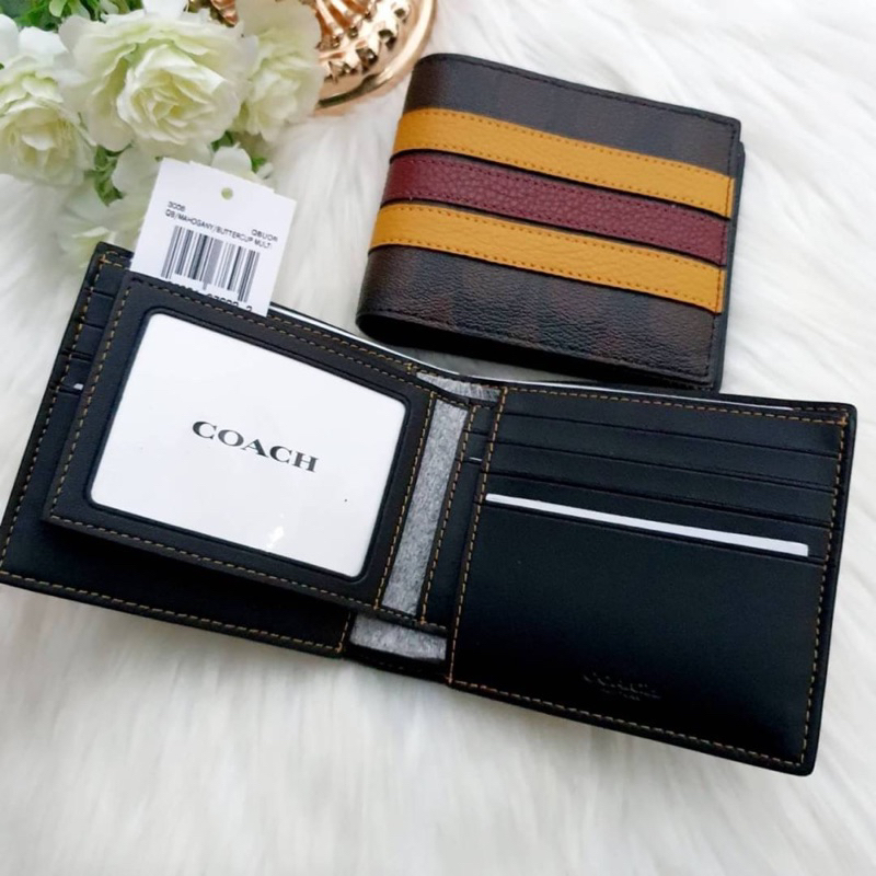 สด-ผ่อน-กระเป๋าสตางค์มีไส้-3008-compact-id-wallet