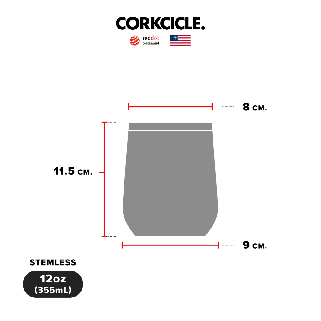 สินค้าใหม่-corkcicle-แก้วสแตนเลสสูญญากาศ-3-ชั้น-355ml-12oz-รุ่น-stemless-storm