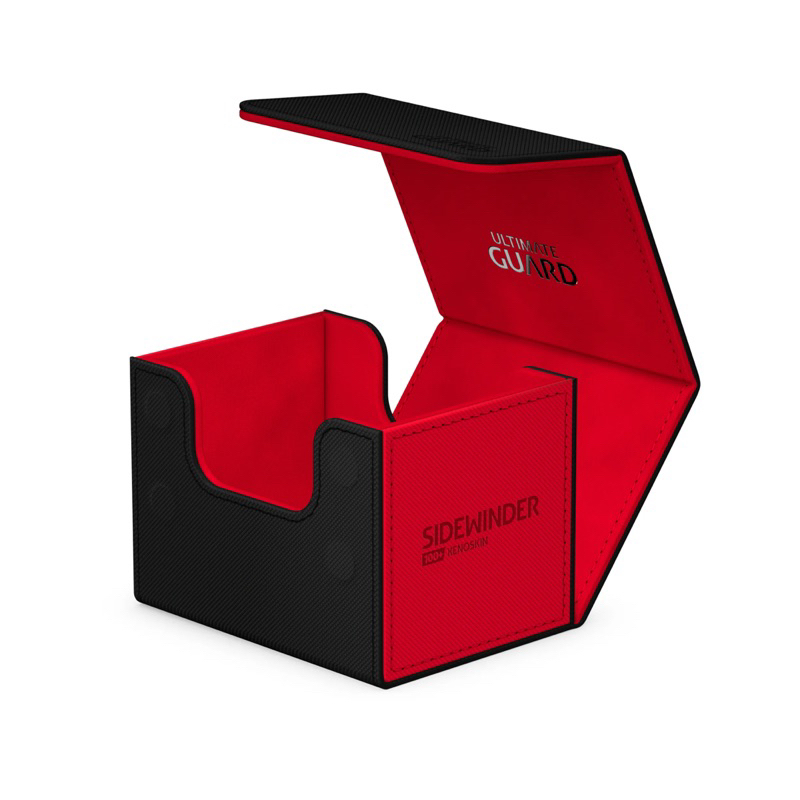 Ultimate Guard - Boîte De Rangement Pour 100 Cartes Standard Double-Sleeved - Protection Sans Acide Et Sans PVC - Dimensions 97x72x79 Mm