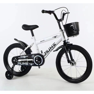 จักรยานเด็กผู้ชาย ทรงสปอร์ท ขนาด 16 นิ้ว (ล้อยาง) 🔥 สุดเท่ มีตะกร้า จักรยานเด็ก รถจักรยานเด็ก จักยานเด็ก