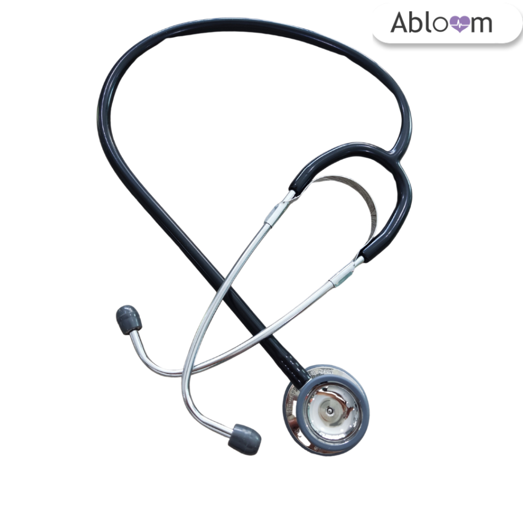 หูฟังแพทย์-ประเทศเยอรมัน-หูฟังทางการแพทย์-riester-stethoscope-duplex-r4011-สีดำ