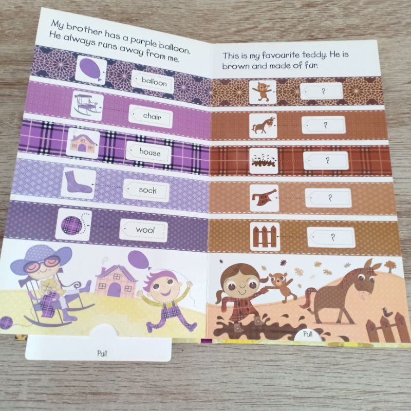 มือสอง-pull-the-tab-colours-boardbook