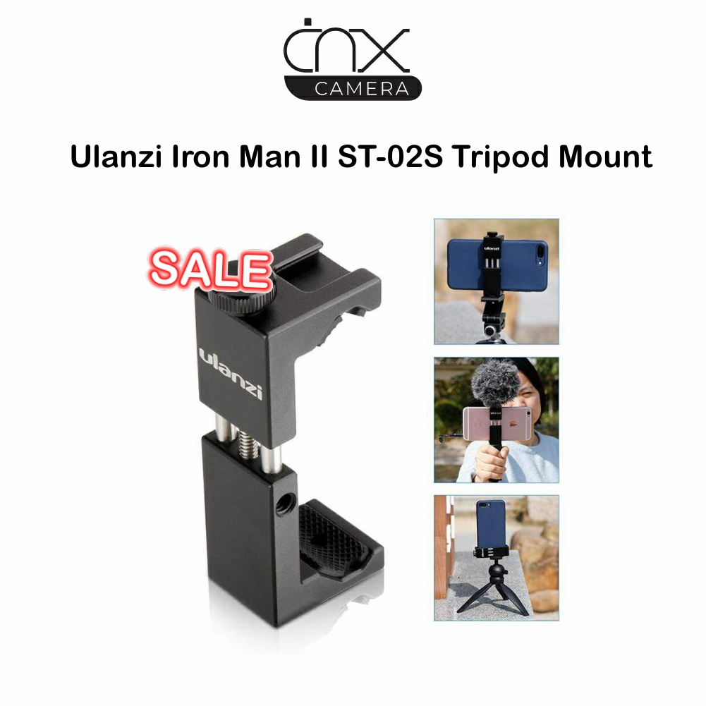 มีสินค้าพร้อมส่ง-ulanzi-iron-man-ii-st-02s-tripod-mount-ที่จับมือถือ