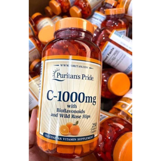 Puritan’s Pride Vitamin C-1000 mg Time Release/ 250 Caplets จากอเมริกา แท้ 100%