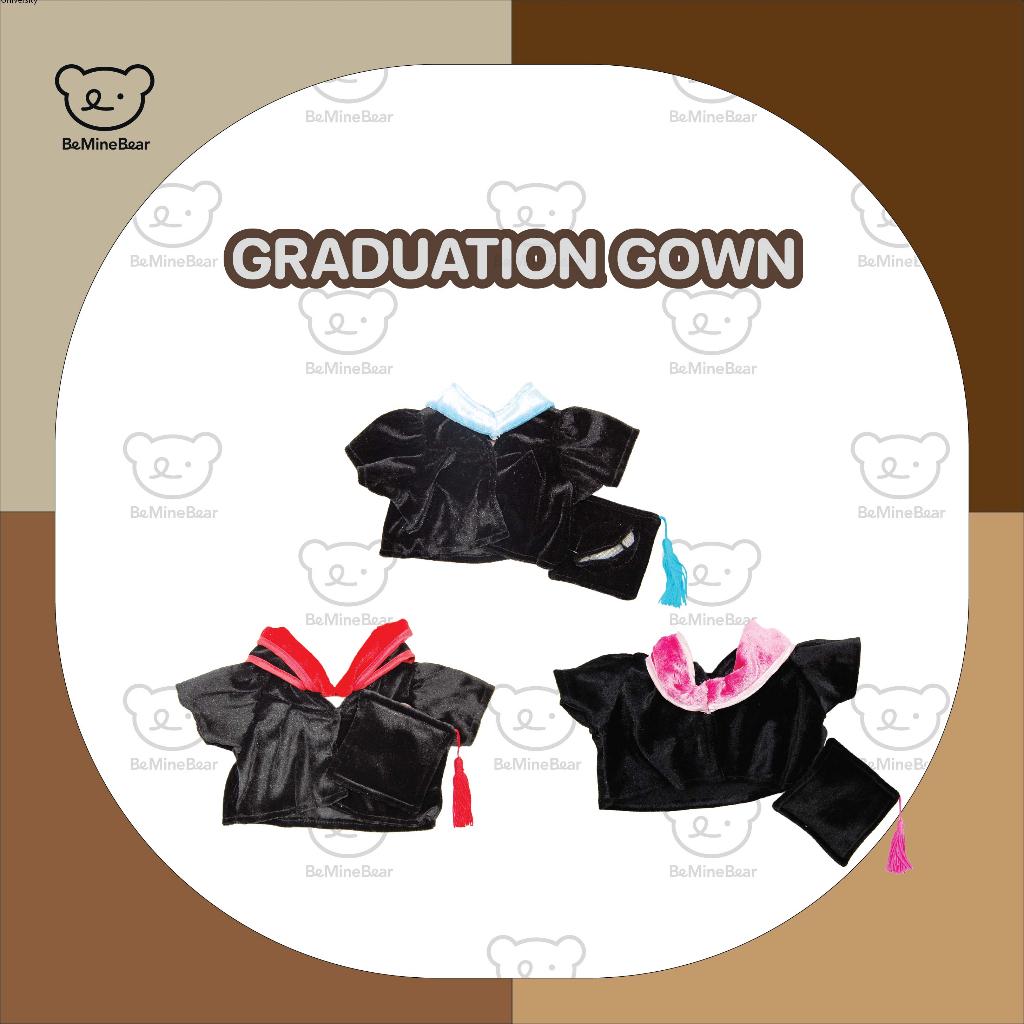 graduation-gown-ชุดครุยตุ๊กตา-ฮูด