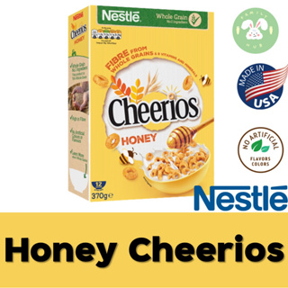 Nestle Cheerios Honey 375g ซีเรียล เนสท์เล่เชียร์ริออสน้ำผึ้ง ซีเรียลนำเข้าจากประเทศอังกฤษ พร้อมส่ง