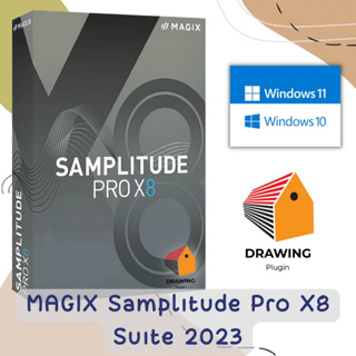 [P105] MAGIX Samplitude Pro X8 Suite 2023 v.19.0.0.23112 ⚡โปรแกรมตัดต่อเสียง ทำเพลง {มี VDO สอนติดตั้ง}