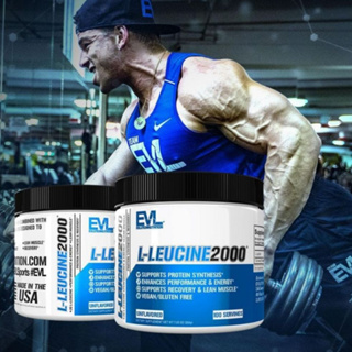 EVL L-Leucine 2000 , Unflavored (200g/100Servings)