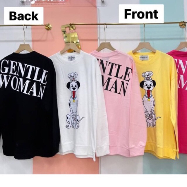 เสื้อแขนยาว-ลาย-gentle-woman-ดัลเมเชี่ยน