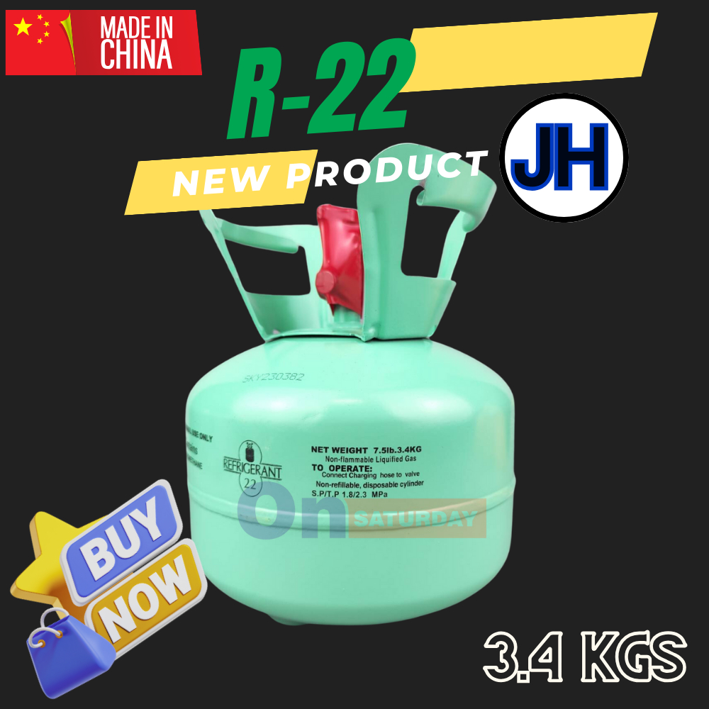น้ำยาแอร์-r-22-ยี่ห้อ-jh-บรรจุน้ำยา-3-4kg-ไม่รวมนน-ถัง-ออกใบกำกับภาษีได้