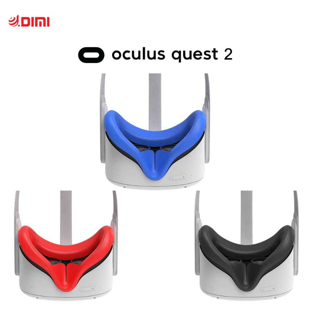 พร้อมส่ง-amvr-ซิลิโคนยาง-คุณภาพอย่างดี-ราคาถูก-กันเหงื่อ-สำหรับ-oculus-quest-2-vr