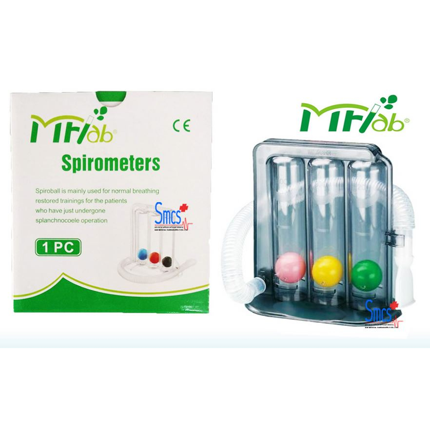 incentive-spirometer-เครื่องเป่าบริหารปอด-incentive-spirometer-tribal-tri-flow-meter-พร้อมส่ง