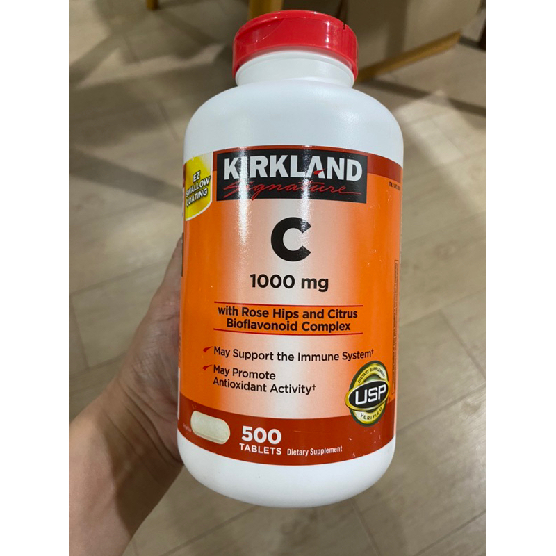 พร้อมส่ง-วิตามินซี-kirkland-signature-vitamin-c-1000-mg-500-tablets-exp-08-26