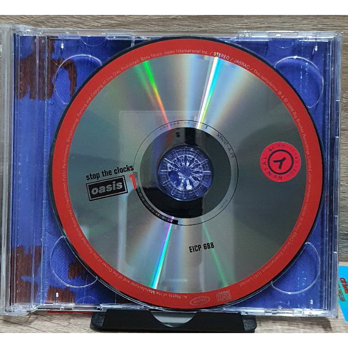 cd-oasis-stop-the-clock-2cd-greatest-hits-made-in-japan-ปกแผ่นสวยสภาพดีมาก